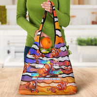 The Ocean Best Dad Grocery Bag Like Marlin Happy Fathers Day To a True Hero - Wonder Print Shop