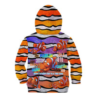 The Ocean Best Dad Kid Hoodie Like Marlin Happy Fathers Day To a True Hero - Wonder Print Shop
