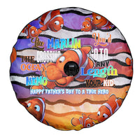 The Ocean Best Dad Spare Tire Cover Like Marlin Happy Fathers Day To a True Hero - Wonder Print Shop