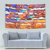 The Ocean Best Dad Tapestry Like Marlin Happy Fathers Day To a True Hero - Wonder Print Shop