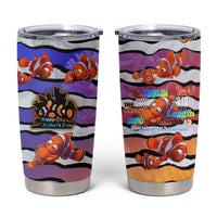 The Ocean Best Dad Tumbler Cup Like Marlin Happy Fathers Day To a True Hero - Wonder Print Shop