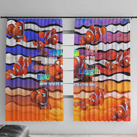The Ocean Best Dad Window Curtain Like Marlin Happy Fathers Day To a True Hero - Wonder Print Shop