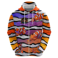 The Ocean Best Dad Zip Hoodie Like Marlin Happy Fathers Day To a True Hero - Wonder Print Shop