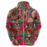 Festival Memories Skull Hoodie - Wonder Print Shop