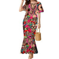 Festival Memories Skull Mermaid Dress - Wonder Print Shop