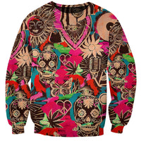 Festival Memories Skull Sweatshirt - Wonder Print Shop