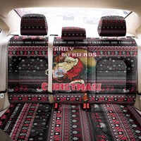 Trinidad and Tobago Back Car Seat Cover Merry Christmas Family and Friends - Wonder Print Shop