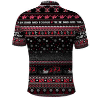 Trinidad and Tobago Polo Shirt Merry Christmas Family and Friends - Wonder Print Shop