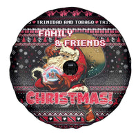 Trinidad and Tobago Spare Tire Cover Merry Christmas Family and Friends - Wonder Print Shop