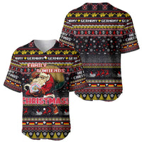Germany Baseball Jersey Merry Christmas Family and Friends - Wonder Print Shop