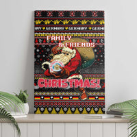 Germany Canvas Wall Art Merry Christmas Family and Friends - Wonder Print Shop