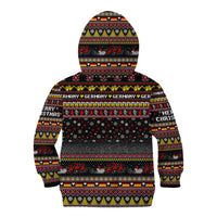 Germany Kid Hoodie Merry Christmas Family and Friends - Wonder Print Shop