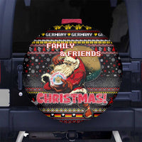 Germany Spare Tire Cover Merry Christmas Family and Friends - Wonder Print Shop