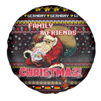 Germany Spare Tire Cover Merry Christmas Family and Friends - Wonder Print Shop