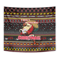 Germany Tapestry Merry Christmas Family and Friends - Wonder Print Shop