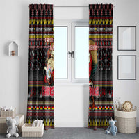 Germany Window Curtain Merry Christmas Family and Friends - Wonder Print Shop