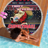 Haiti Beach Blanket Merry Christmas Family and Friends - Wonder Print Shop