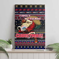 Haiti Canvas Wall Art Merry Christmas Family and Friends - Wonder Print Shop