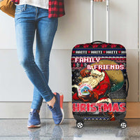 Haiti Luggage Cover Merry Christmas Family and Friends - Wonder Print Shop