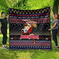 Haiti Quilt Merry Christmas Family and Friends - Wonder Print Shop