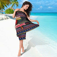 Haiti Sarong Merry Christmas Family and Friends - Wonder Print Shop