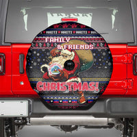 Haiti Spare Tire Cover Merry Christmas Family and Friends - Wonder Print Shop