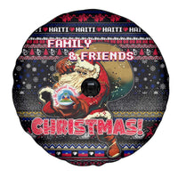 Haiti Spare Tire Cover Merry Christmas Family and Friends - Wonder Print Shop