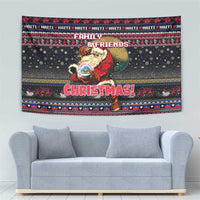 Haiti Tapestry Merry Christmas Family and Friends - Wonder Print Shop