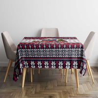 Bulldog Merry Woofmas Tablecloth Christmas Dog Art Style - Wonder Print Shop