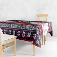 Alaska Merry Woofmas Tablecloth Christmas Dog Art Style - Wonder Print Shop