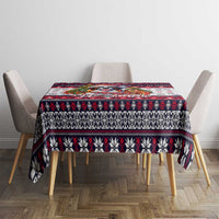 Saint Bernard Merry Woofmas Tablecloth Christmas Dog Art Style - Wonder Print Shop