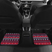 Poodle Merry Woofmas Car Mats Christmas Dog Art Style - Wonder Print Shop