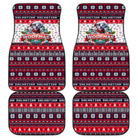 Dalmatian Merry Woofmas Car Mats Christmas Dog Art Style - Wonder Print Shop