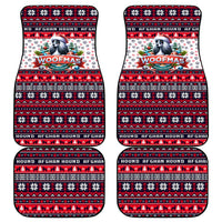 Afghan Hound Merry Woofmas Car Mats Christmas Dog Art Style - Wonder Print Shop
