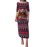 Afghan Hound Merry Woofmas Puletasi Christmas Dog Art Style - Wonder Print Shop