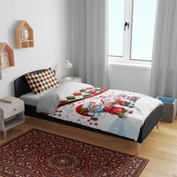 Santa Golf Club Bedding Set Christmas Winter Style - Wonder Print Shop