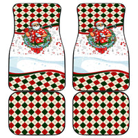 Santa Golf Club Car Mats Christmas Winter Style - Wonder Print Shop