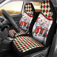 Santa Golf Club Car Seat Cover Christmas Winter Style - Wonder Print Shop