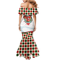 Santa Golf Club Family Matching Mermaid Dress and Hawaiian Shirt Christmas Winter Style - Wonder Print Shop