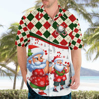 Santa Golf Club Hawaiian Shirt Christmas Winter Style - Wonder Print Shop