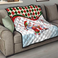 Santa Golf Club Quilt Christmas Winter Style - Wonder Print Shop
