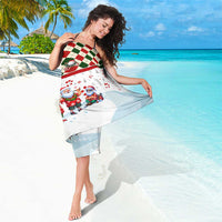 Santa Golf Club Sarong Christmas Winter Style - Wonder Print Shop
