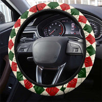 Santa Golf Club Steering Wheel Cover Christmas Winter Style - Wonder Print Shop