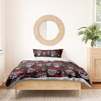 Xmas Skulls Love Christmas Cocktails Bedding Set - Wonder Print Shop