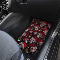 Xmas Skulls Love Christmas Cocktails Car Mats - Wonder Print Shop