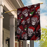 Xmas Skulls Love Christmas Cocktails Garden Flag - Wonder Print Shop