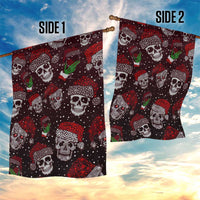 Xmas Skulls Love Christmas Cocktails Garden Flag - Wonder Print Shop