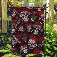 Xmas Skulls Love Christmas Cocktails Garden Flag - Wonder Print Shop