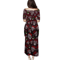 Xmas Skulls Love Christmas Cocktails Puletasi - Wonder Print Shop