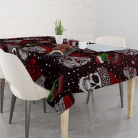 Xmas Skulls Love Christmas Cocktails Tablecloth - Wonder Print Shop